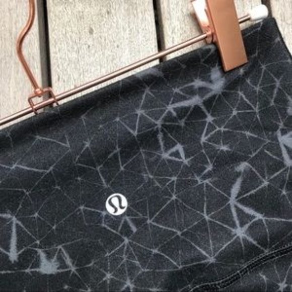 LULULEMON Charcoal Cropped High Waisted Leggings - Picture 5 of 5